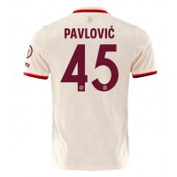 Bayern Munich Aleksandar Pavlovic #45 Replika Tredje Tröja 2024-25 Kortärmad